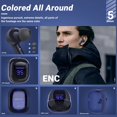 thumbnail image 4 of Auriculares inalámbricos ACEFAST T6 Bluetooth con cancelación de ruido ENC, 4 of 9