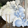 thumbnail image 7 of YANSION Blue Balloon Arch Kit, Balloon Arch Garland Kit, Macaron Blue White Gray Latex Party Balloon for Baby Shower, Wedding Birthday Party, Christening 1st Birthday Decorations Boys, 7 of 7
