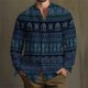 thumbnail image 1 of Camisa de hombre con patrón, camisa para exteriores, calle, manga larga, ropa estampada, moda, ropa de calle, diseñador, casual, transpirable, 1 of 6