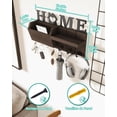 thumbnail image 3 of IOWHDS Porta llaves para pared, Colgador de llaves con 7 ganchos, F&aacute;cil de almacenar, Portallaves de pared, Perchero, Para Entrada, Cocina, Ba&ntilde;o, Oficina, 3 of 7