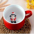 thumbnail image 1 of Taza de Navidad, taza de café, leche, desayuno, muñeco de nieve, Papá Noel, taza de cerámica de dibujos animados, taza de regalo de Navidad de animales 3D para amigos y familiares Zhivalor 2030070-9, 1 of 1
