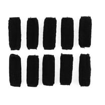 Unique Bargains 10Pcs Elastic Basketball Anti-injured Wrap Support Finger Sleeves Protector