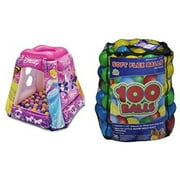 disney princess glitter 'n glam playland with 20 balls
