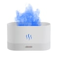 thumbnail image 1 of Humidificador de aire portátil USB Flame Mist Maker Whisper Difusor Aceite esencial Sin agua Apagado automático para dormitorio Hogar Bebés Guardería Blanco, 1 of 7