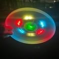 thumbnail image 4 of RGB Flying Disc, Timing RGB LED Flying Disc 8 Dazzling Color Single Color Modes  for Outdoor Playing, 4 of 7