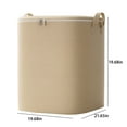 thumbnail image 3 of VALSEEL Heavy Duty Storage With Reinforced Handles Extra Large Storage Bags For Clothes Tote Bag Double Zipper For Space Saving Travel, 3 of 7