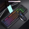 thumbnail image 3 of Game Keyboard Mouse Earphone Set Of Real Mechanical Key Mouse Set, 3 of 9