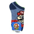 thumbnail image 2 of Super Mario, Boys No-Show Socks, 6-Pack, Sizes S-L, 2 of 6