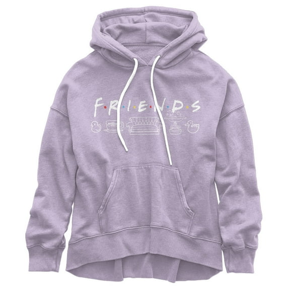 Friends - Icon Logos Juniors Pullover Hoodie