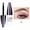 B, variant on DHARMONAL Peel Off Eyebrow Gel Semi Eyebrow Pencil And Sweat Proof Natural Long Lasting Eyebrow Gel Eye Brow Eyebrow Dip Eyebrow Wax Pen Finally Hair Fibers Medium Eyebrow Wax Pencil