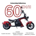 thumbnail image 2 of Motocicleta Eléctrica M8 - 60km/h - 2000W, 2 of 12