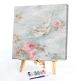 thumbnail image 2 of Paloma con rosas pintura al óleo por números Kit DIY pintura acrílica lienzo sin marco Hugtrwg Para estrenar, 2 of 9