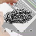 thumbnail image 2 of 500 Pcs Funny Fidget Balls for Adults & Teens, Cool Gadget Best for Kill Time, Novelty Gifts Stocking Stuffers (Silver), 2 of 9