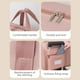 thumbnail image 5 of Bolsa de viaje portátil, bolsa de viaje plegable, bolsa deportiva, para mujer, bolsa de lona tipo duffel, con cremallera, duradera, para viajes, equipaje ligero, para excursiones de entre, 5 of 7