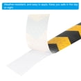 thumbnail image 4 of Uxcell Reflective Tape, 1"x164 Ft Waterproof Warning Safety Tape Reflector for Trucks, Red Black, 4 of 6