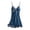 Blue, variant on Sngxgn Women's Nightgowns Long Sleeveless Night gown with Pockets Soft Ladies Nightdress(Black,M)