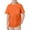 Orange, variant on LIIPEE Girls Boys T-Shirts Summer Solid Color Mesh Short Sleeve Plain Round Neck Tshirts With Pocket Kids Soft Weekend Tee Shirts,Black,2-3 Years