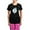With Pink Pant, variant on CafePress - Alice Women's Dark Pajamas - Women's Short Sleeve Print T-Shirt and Pants Dark Cotton Pajama Set