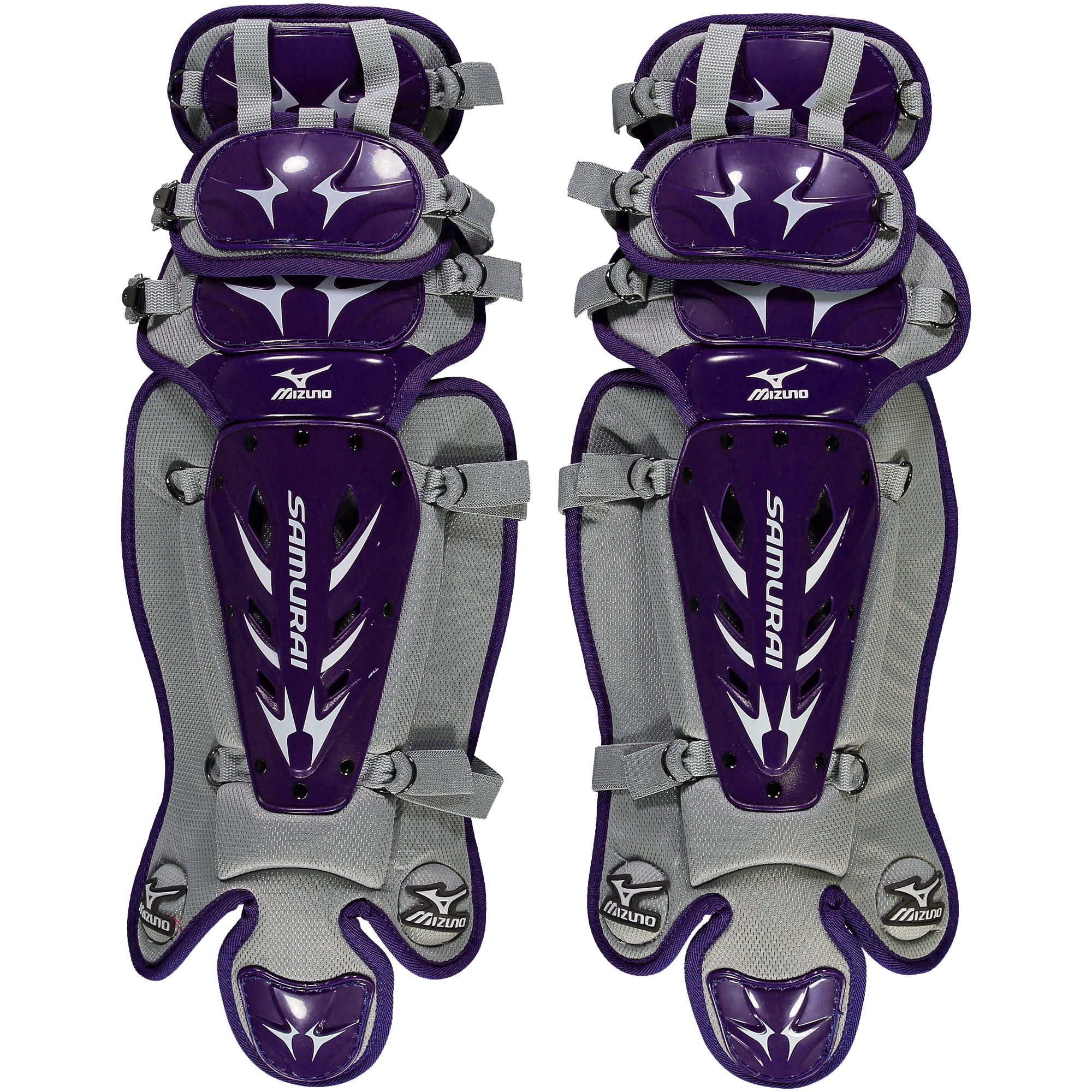 Mizuno Mizuno Purple/Gray Samurai Shin Guards G3 No Size Walmart