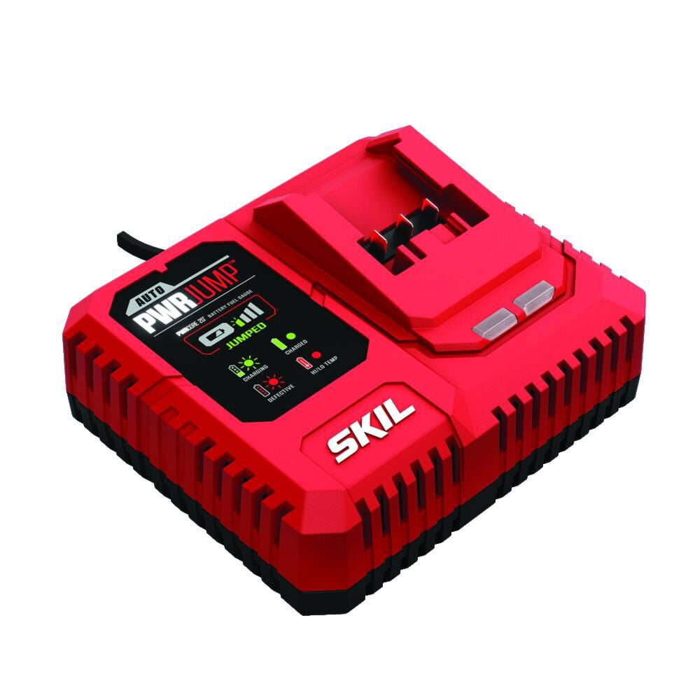 SKIL 20V PWR CORE 20 3/8 in. Cordless Brushless Compact Impact Wrench Kit (Battery & Charger)