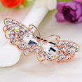 thumbnail image 4 of Barrette Papillon en Strass Mode Barrette Française, 4 of 10