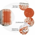 thumbnail image 6 of Shower Curtain Orange Coral Bathroom Curtains with Hooks, Waterproof Fabric Coastal Marine Life Bath Shower Curtains Set for Bathroom Bathtubs Decor 72x72 Inch, 6 of 8