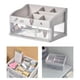 thumbnail image 5 of Organizador de escritorio de maquillaje con cajones, caja de almacenamiento de cosméticos de gran capacidad para dormitorios 2 capas, 5 of 8