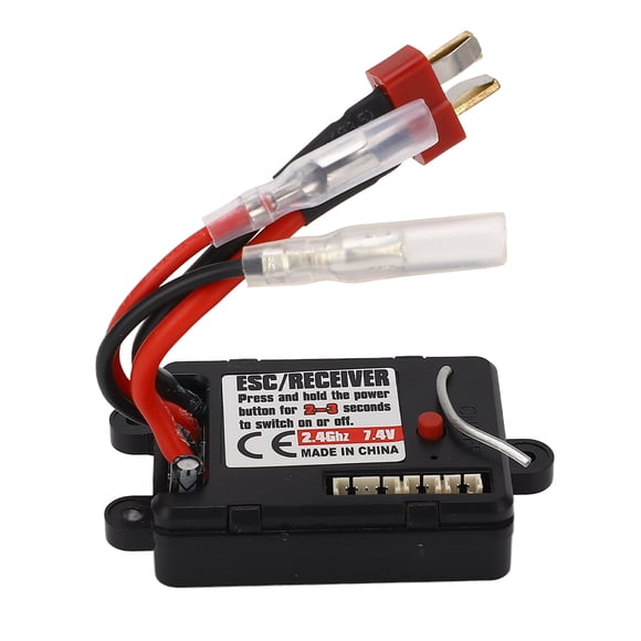 RC 30A ESC Cepillado, ESC Cepillado Antiinterferencias Disipación De Calor Ligera 2,4 GHz 4HC Protección Múltiple Impermeable Para Coche SCY 16103 16201 RC