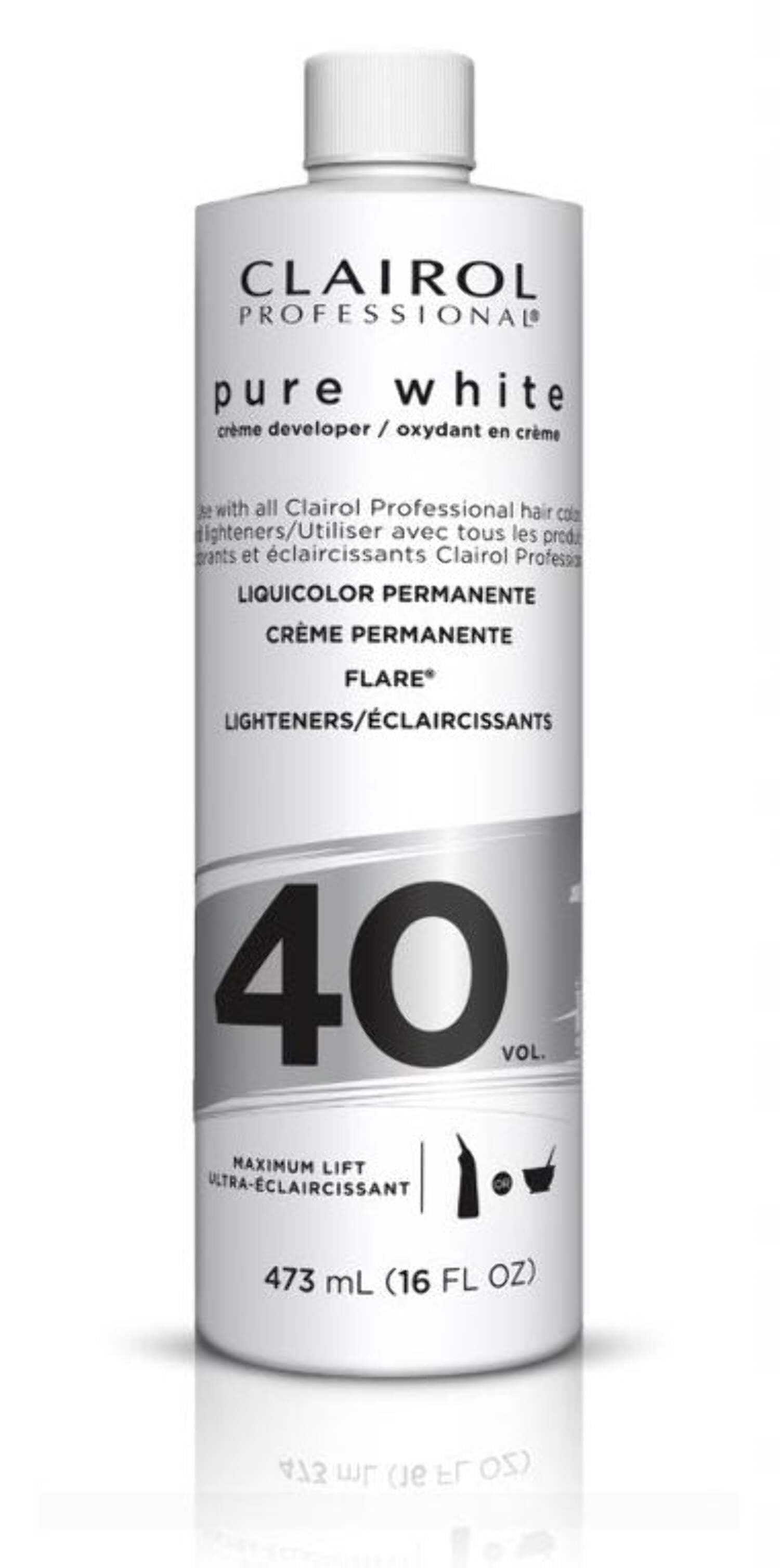 Pure White 40 Volume Creme Developer Pure White 40 Volume Creme Developer