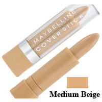 Maybelline Cover Stick Corrector Concealer, 1 Medium Beige / Medium - Ea, 2