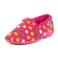 thumbnail image 6 of Lunar Womens Helix Polka Dot Slippers, 6 of 6
