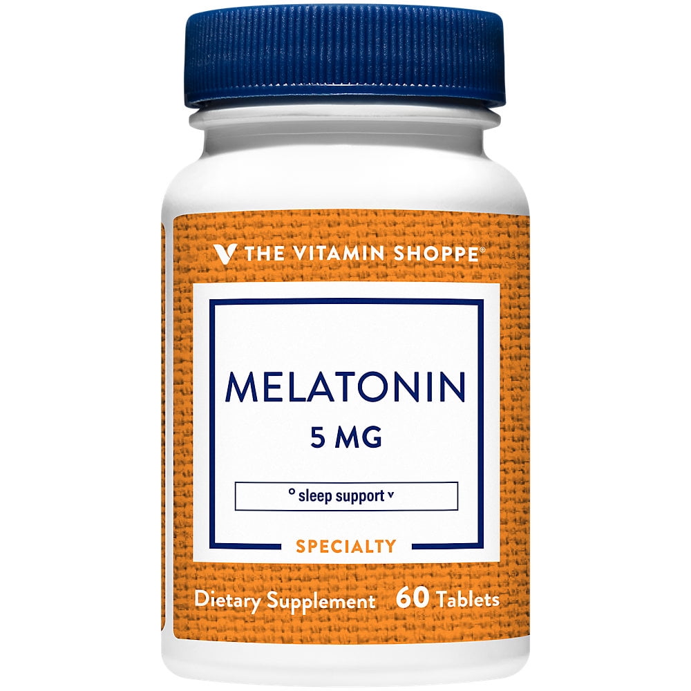 The Vitamin Shoppe Melatonin (60 Tablets) - Walmart.com - Walmart.com