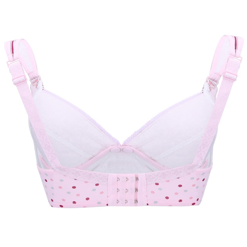 Greensen Soft Cotton Wire Free Front Opening Maternity Bra Pregnant