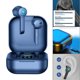 thumbnail image 2 of Música Pantalla Prueba de Agua 300mAh 7H Tiempo de Reproducción Compatibilidad Universal Emparejamiento Automático Auriculares Intrauditivos Azul, 2 of 7