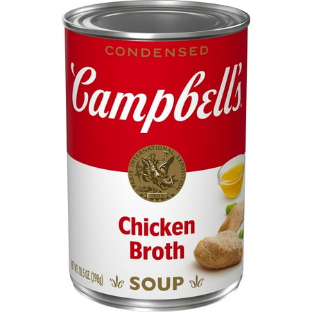 Campbell's Condensed Chicken Broth, 10.5 Ounce Can, Quantity of 16