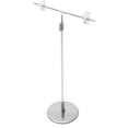 thumbnail image 2 of Miangastore Sturdy Stainless Steel Poster Display Stand for Advertising Adjustable T Shape Sign Holder Small Size, 2 of 9