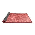 thumbnail image 2 of Ahgly Company Indoor Round Abstract Red Modern Area Rugs, 6' Round, 2 of 4