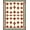 Red, Pattern 2, variant on ODIKA 4'x6' Machine Washable Non-Slip Area Rug, Rectangular Decorative Elegant Accent Sophisticated High Traffic Rug, White, 463356