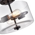 thumbnail image 3 of Millennium Lighting - Verlana - 2 Light Semi-Flush Mount-10 Inches Tall and 11, 3 of 9