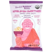 Lesserevil Buddha Bowl Himalayan Sweetness Sweet And Salty Organic Popcorn, 7 Oz, Pack Of 12