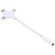 thumbnail image 2 of Dual 8 Pin+USB-C/Type-C Male to 3.5mm Female Adapter Cable, 2 of 4