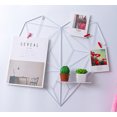 thumbnail image 4 of Wall Grid Decorative Heart shaped Photo Hanging Display Picture Wall Rack, 4 of 7