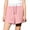 Pink, variant on Lmueinov Girls Solid Color Casual Running Shorts with Adjustable Drawstring Waist, Lightweight Athletic Play Shorts for Summer