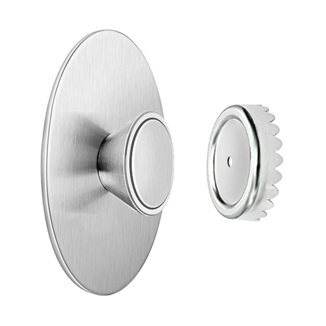 Graflsoa Magnetic Soap Holder for Bathroom - No Drill Wall-Mounted Soap Storage Rack, Compact and Durable Design for Kitchen & More, Easy Installation on Smooth Surfaces