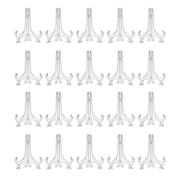20x Easel Stands Easel Display Stand Plate Holders for Photo, Dish, Art Pieces, Certificates, PlacecardTable Decorations