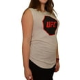 thumbnail image 2 of UFC Womens Octagon Logo Tank Top, Grey, Small, 2 of 4