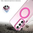 thumbnail image 2 of IMAK For Samsung Galaxy S25 Case Compatible with MagSafe Candy Color Anti Drop TPU PET Back Cover -, 2 of 5