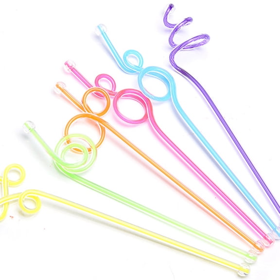 TAILTOSS Hot Chocolate Stirrer Swizzle Sticks Acrylic Drink Mixers for Adults Bars