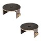 thumbnail image 1 of 2 soportes para barras de cortina de hierro de 28 mm, soportes para cortinas, suministros para cortinas para el hogar, 1 of 6