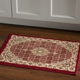 thumbnail image 2 of Linon Home Décor Elegance Area Rug Collection, Red and Ivory, 5' x 7'3", 2 of 3